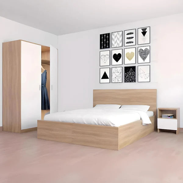 3-piece Modern bedroom set BF113