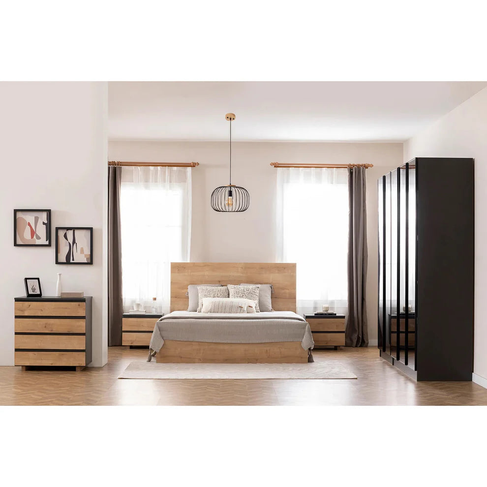 4-piece Modern bedroom set BF134