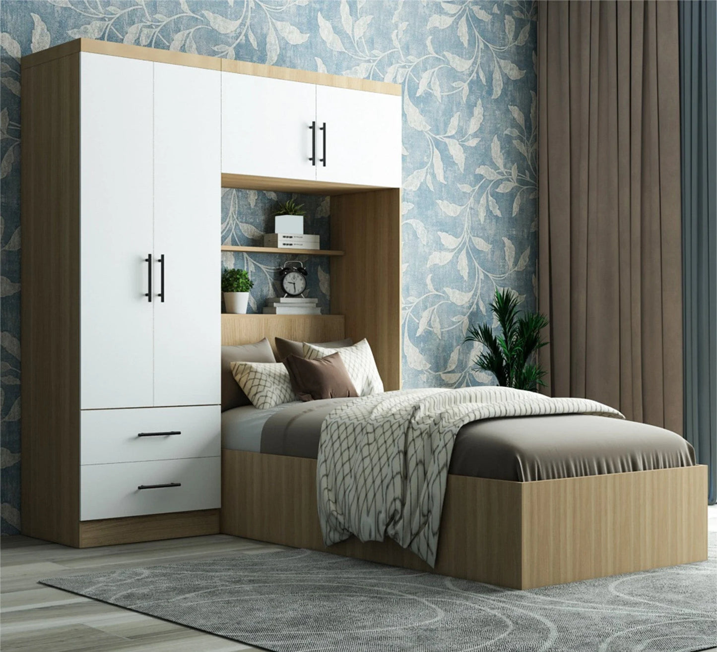 2-piece Modern bedroom set BF104