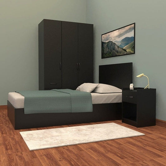 طقم غرفة نوم مودرن مكون من 3 قطع BF111