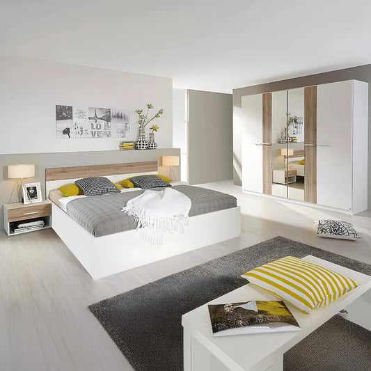 طقم غرفة نوم مودرن مكون من 4 قطع BF122