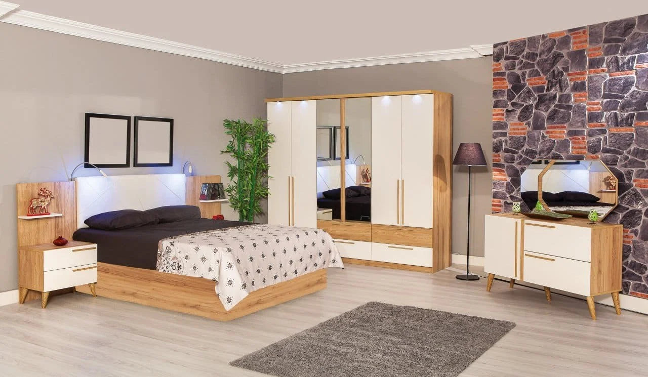 5-piece Modern bedroom set BF129