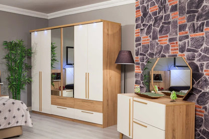 5-piece Modern bedroom set BF129