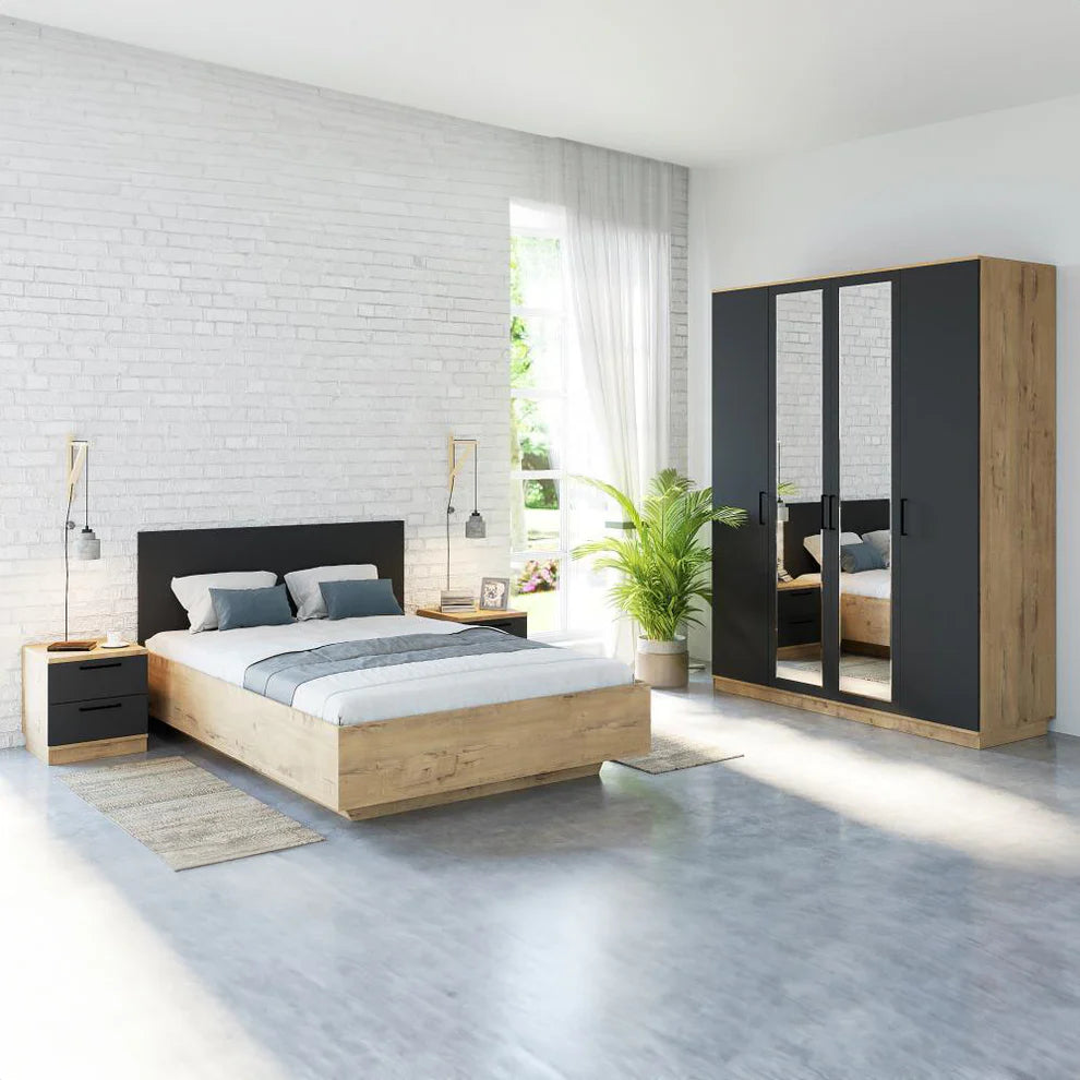 4-piece Modern bedroom set BF132