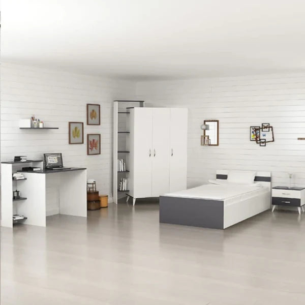 طقم غرفة نوم مودرن مكون من 4 قطع BF108