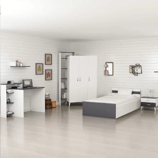 طقم غرفة نوم مودرن مكون من 4 قطع BF108